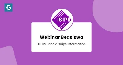 Webinar beasiswa ilmu perpustakaan dan informasi