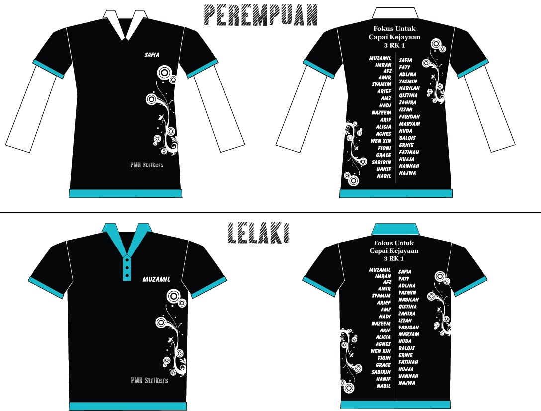 The Official 3RK1 Blog Baju  Kelas  3 RK1