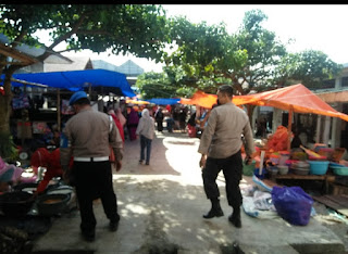 Polsek Maiwa Gelar Operasi Yustisi Dengan Sasaran Pasar Sentral Maroangin