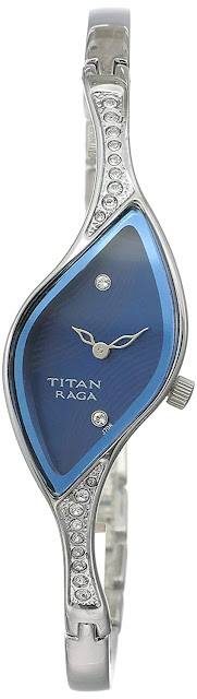 Titan Analog Blue Dial Women's Watch