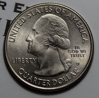 Obverse of 2015-D Homestead Quarter, Washington