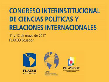 Flacso Congreso  Interinstitucional  de  Ciencias  Políticas y  Relaciones  Internacionales