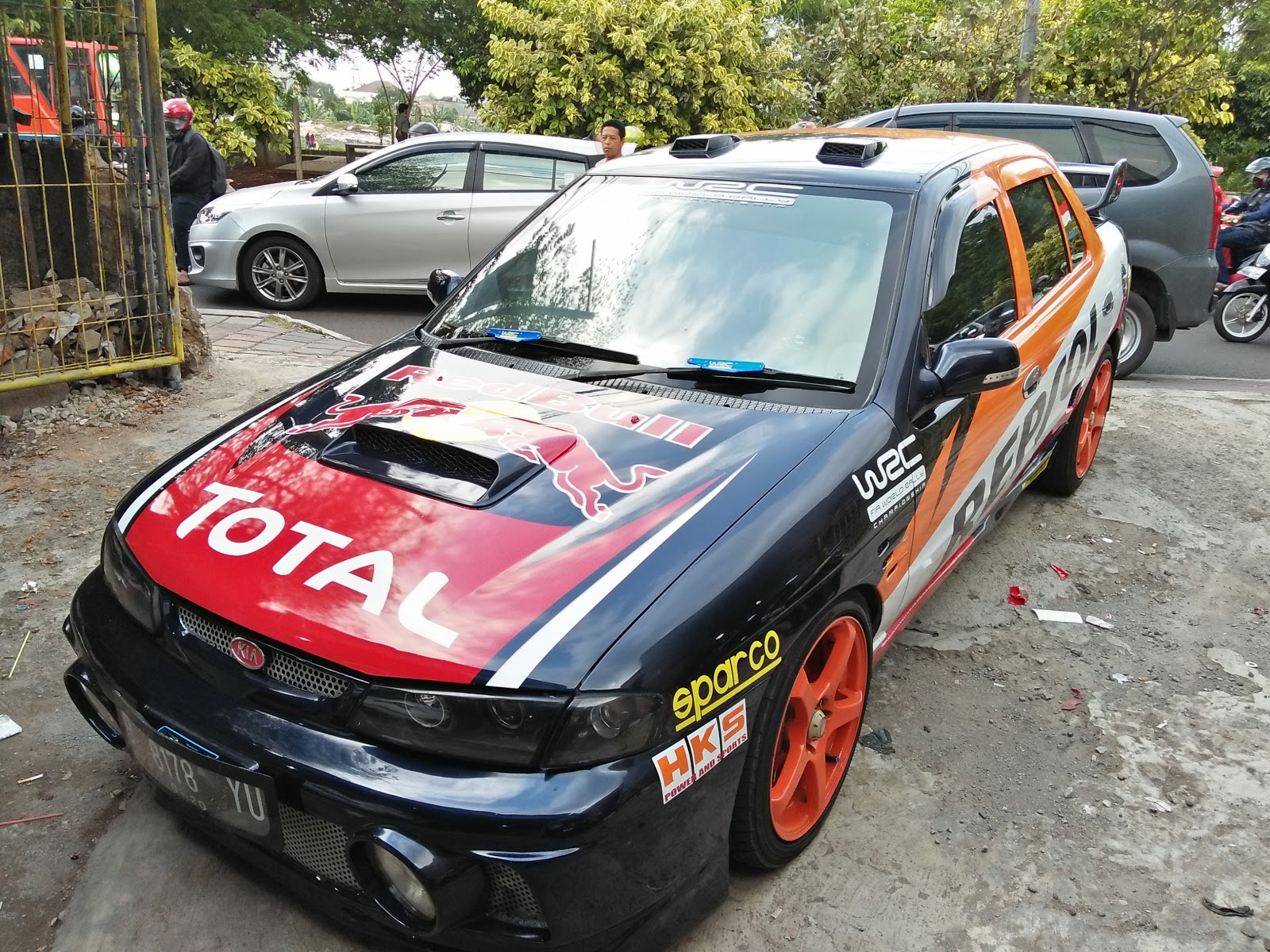 Cutting Sticker Mobil Timor Rally Modification 081212167666