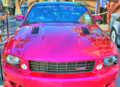 Hot Pink Mustang Convertible You might have heard of Galpin Auto Sports 