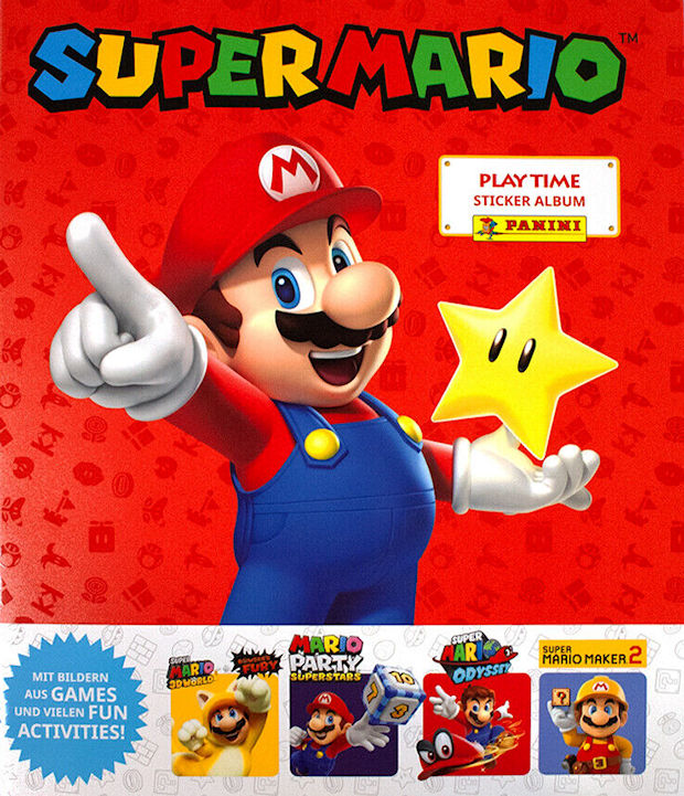 PANINI SUPER MARIO PLAY TIME 2023 FULL COMPLETE ALBUM 176 STICKERS -  PORTUGAL ED