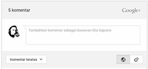 Trik Mudah Memasang Komentar Google Plus di Blogger