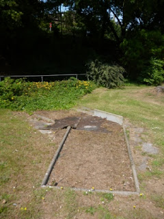 Abandoned Crazy Golf on Exeter Road in Bournemouth, Dorset