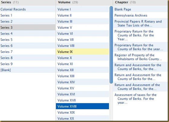 Pennsylvania Archives, Colonial Records, Series 3, Volume XVIII