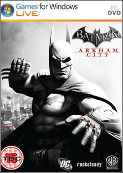 Modelo Capa Download   Jogo Batman Arkham City TJ   PC (2011)