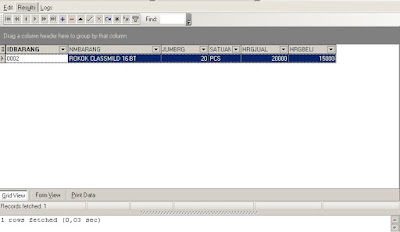 Perintah Script SQL Fungsi BETWEEN MySQL Server