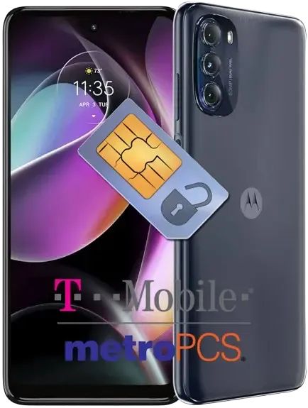 Unlock Network T-Mobile or Metro Motorola Moto G 5G 2022  XT2113