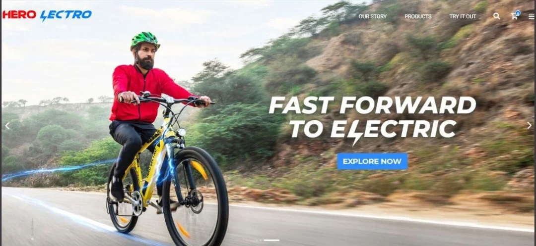 Hero Lectro bicycle brand