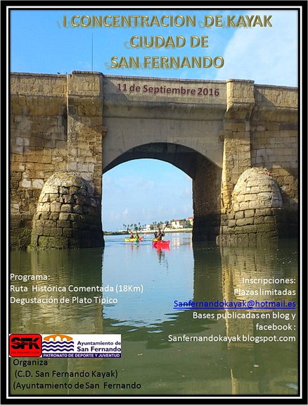 I Concentración de Kayak Ciudad de San Fernando