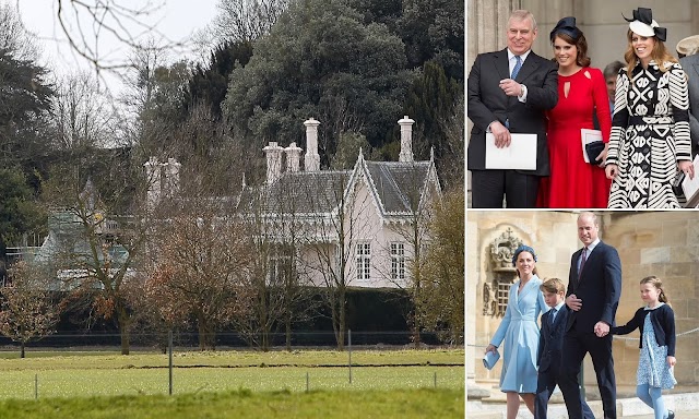 Kate and William are linked to home on Windsor estate - so will they scupper Prince Andrew’s plan for Eugenie to move in?