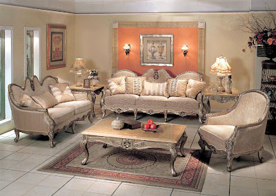 Silver living Room Furniture