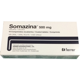 Somazina Comprimidos recubiertos|Solución oral