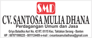 Plang Nama Cv. Santosa Mulia Dhana Serang Banten