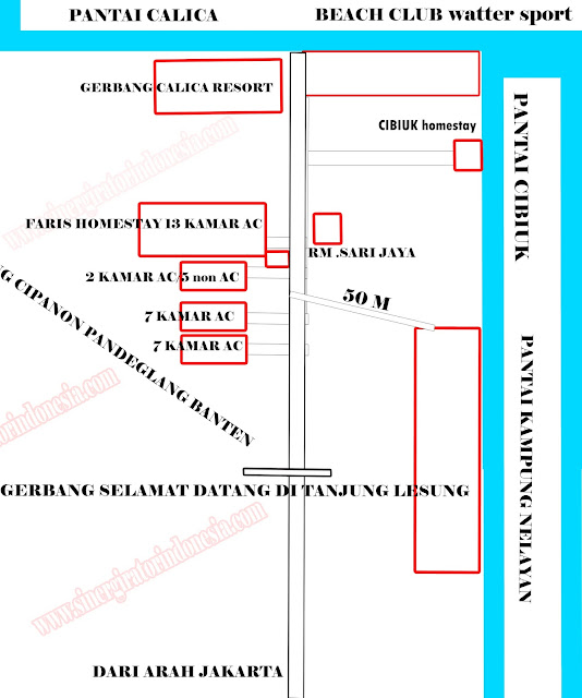 homestay penginapan tanjung lesung