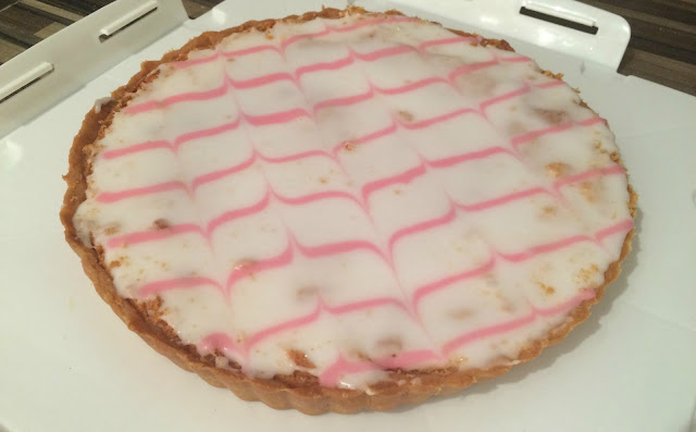 Photo of my completed Mary Berry's Classic Bakewell Tart