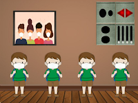 Play 8bGames Escape the Classroom-Find the School Boy with Mask