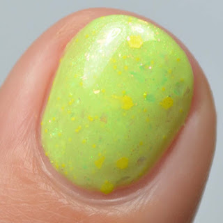 neon green nail polish