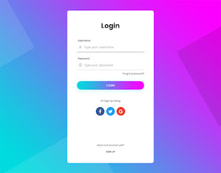 Login Form Latest update