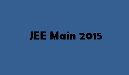 JEE Main 2015