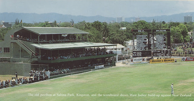 1984/85 WI V NZ, 4th Test, Kingston