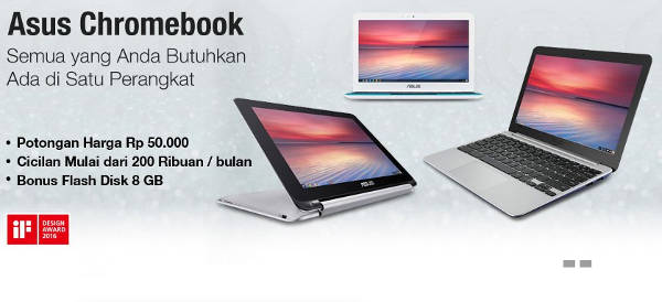 Promo Laptop Chromebook Asus Bhinneka