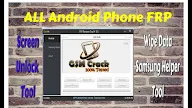 ALL ANDROID phone FRP Screen Unlock Tool  (ADB) Screen Unlock,Wipe Data And Samsung Helper Tool