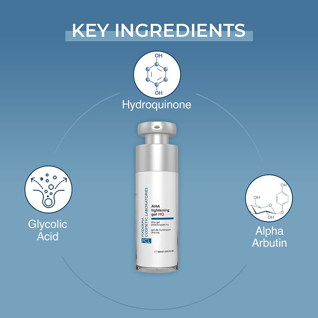 FCL AHA Lightening Gel HQ, Paraben Free, 30ml Helps In Hyperpigmentation