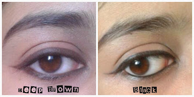 Ikonic Gel Eyeliner in Deep Brown and Black. Eyeliners for Brown Eyes India