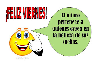 Imagenes con frases de feliz Viernes