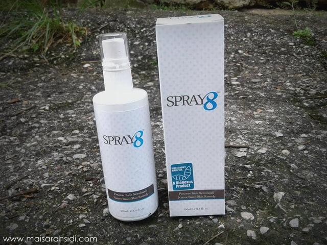 Luka Basah Cepat Kering dengan Spray8®