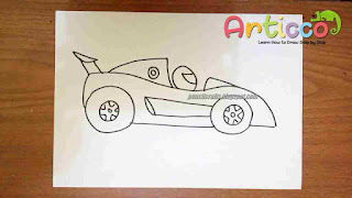 [30+] Sports Race Car Pencil Drawings and Sketches