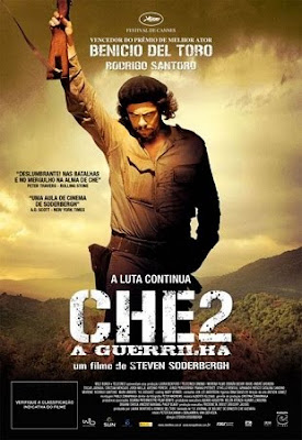 Che Parte 2 – A Guerrilha - Dual Áudio Após a Revolução Cubana, Che está no auge de sua fama e poder. Então ele desapareceu, ressurgindo incógnito na Bolívia, onde organiza um pequeno grupo de camaradas cubanos e recrutas bolivianos para começar a grande revolução latino-americana.