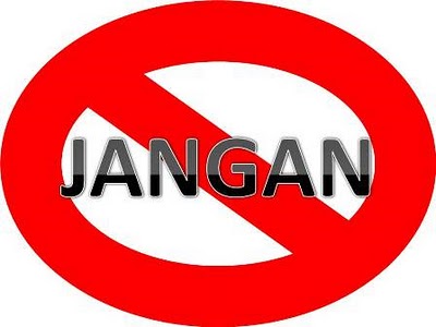 FAKTA DUNIA: 12 kata “Jangan” yang perlu dihindari dan semoga menjadi