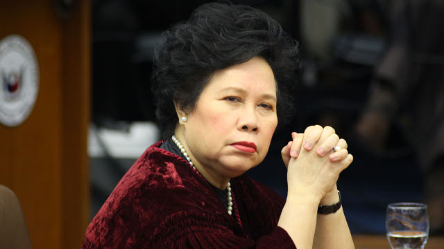 Breaking News: Sen. Miriam Santiago passes away