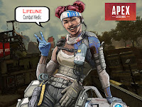 apex legends wallpaper, smiley lifeline wallpaper apex legends free download today.