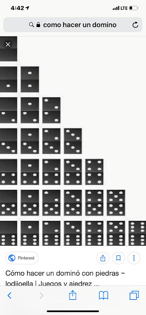 DOMINO El dominó es un juego de mesa en el que se emplean unas fichas rectangulares.