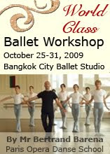 World Class Ballet workshop with Bertrand Barena