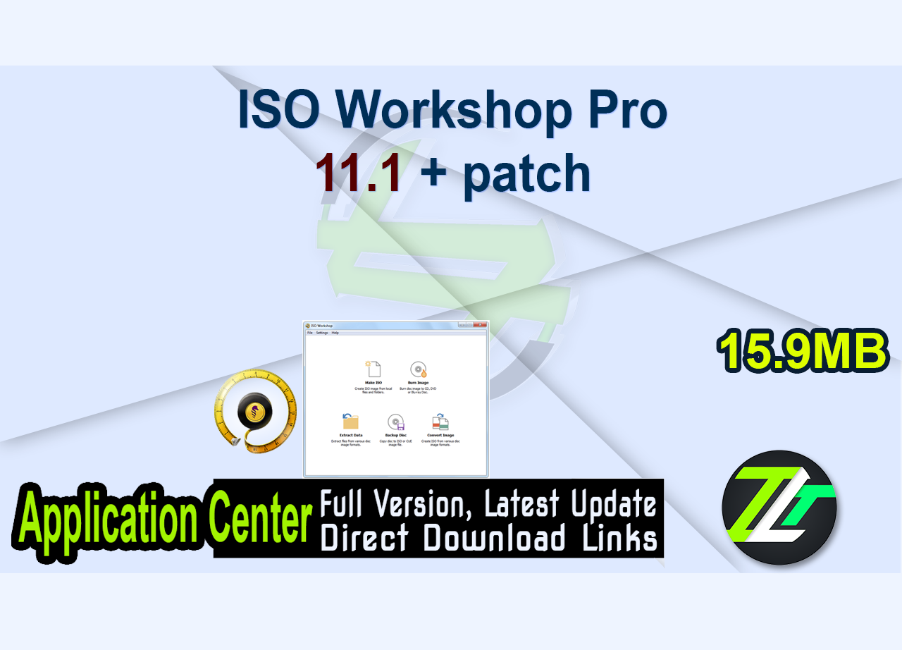 ISO Workshop Pro 11.1 + patch