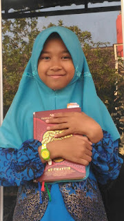 Selain Hafal 3 Juz, Zafira Kecil Terbitkan Buku Sendiri