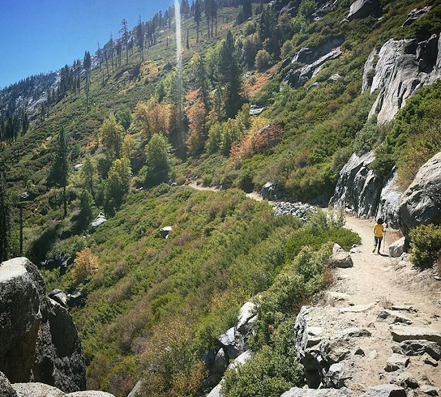 Panorama Trai. Yosemite Valley. Glacier Point