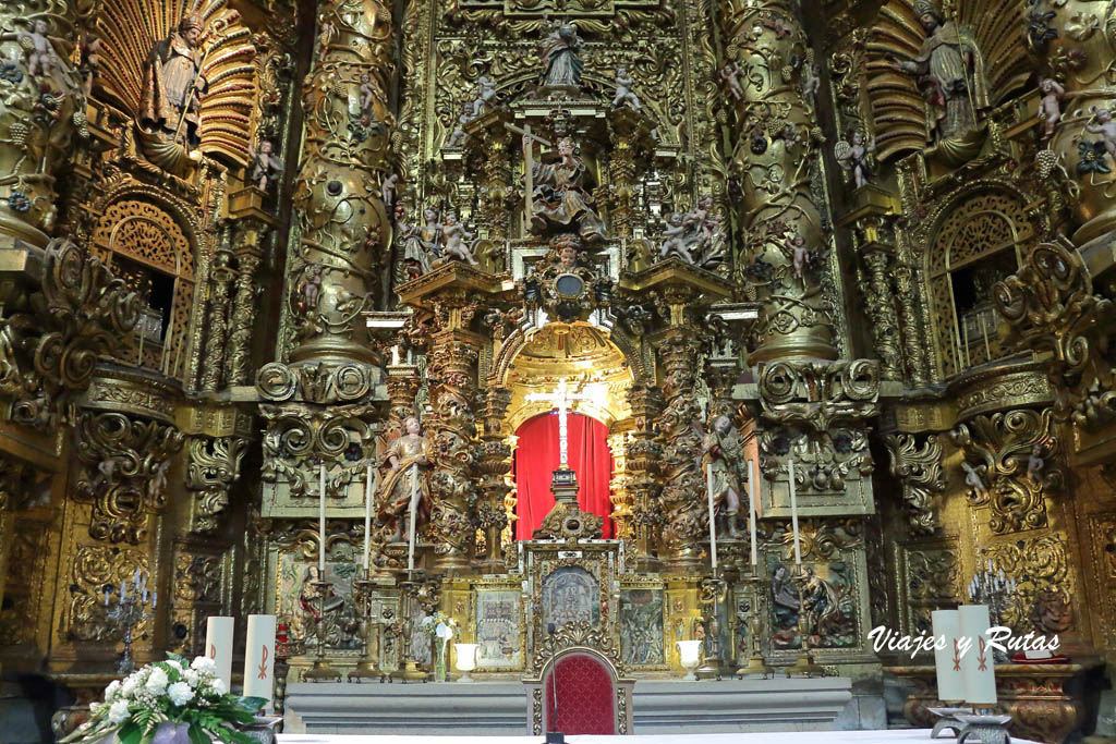 Retablo mayor de la iglesia de Celanova