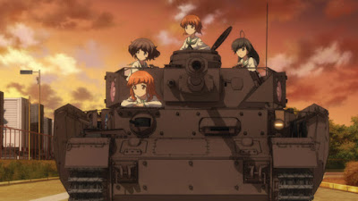 Girls Und Panzer Der Film New On Bluray