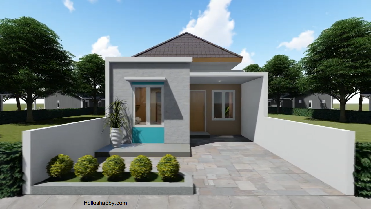 Desain Rumah Minimalis 6 X 15 M Dengan 3 Kamar Tidur Dan Desain Interior Terbaru Dan Nyaman HelloShabbycom Interior And Exterior Solutions
