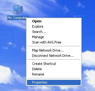 My Computer Properties