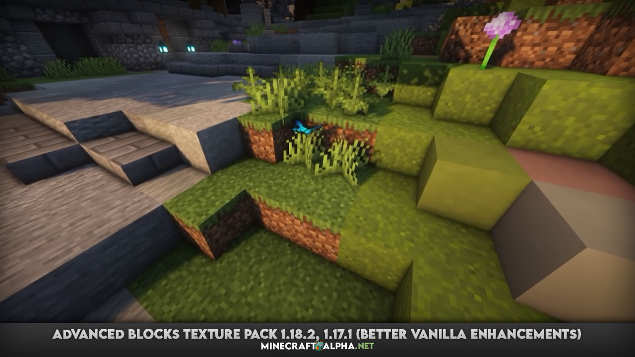Advanced Blocks Texture Pack 1.18.2, 1.17.1 (Better Vanilla Enhancements)
