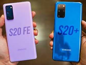 comparison of samsung galazy S20 FE vs S20